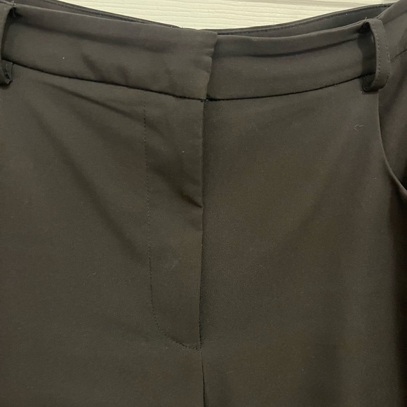 Vince Camuto, Stretch Crepe Wide Leg Pants, Black, Size 10 - Picture 5 of 6
